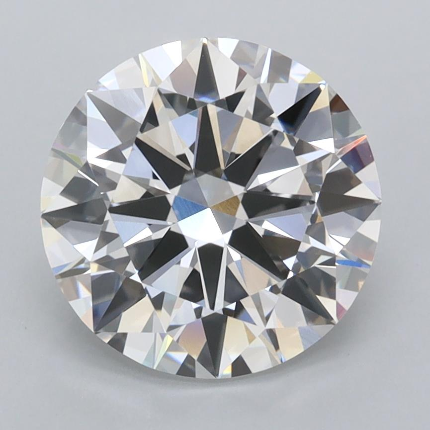 2.87ct Round E VVS1 Lab Grown Diamond