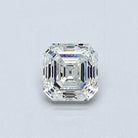 0.9ct Asscher K VS1 Natural Diamond