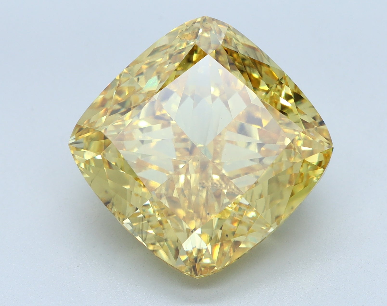 8.74ct Cushion Y SI1 Lab Grown Diamond