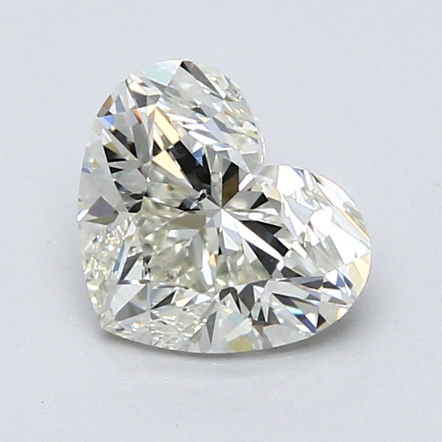 1.51ct Heart K SI2 Natural Diamond