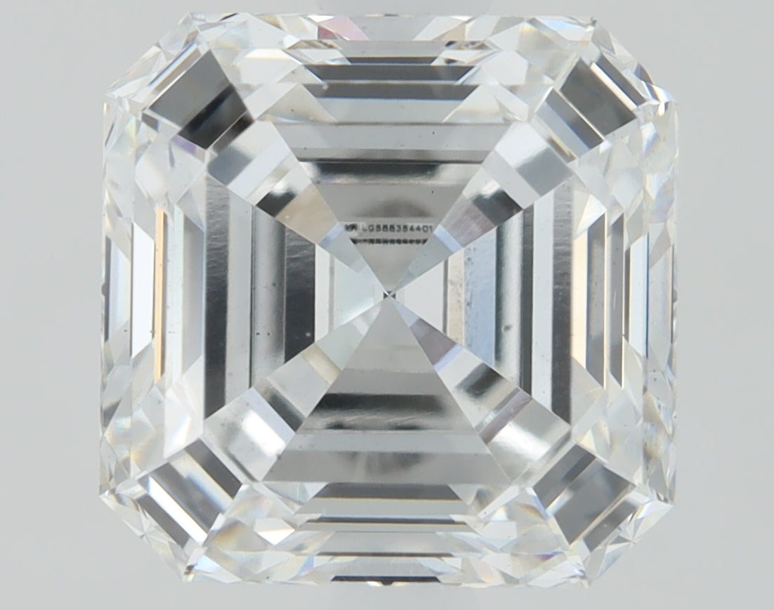 1.58ct Asscher F SI1 Lab Grown Diamond