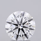 2.4ct Round D VVS2 Lab Grown Diamond