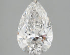 2.56ct Pear F VS2 Lab Grown Diamond