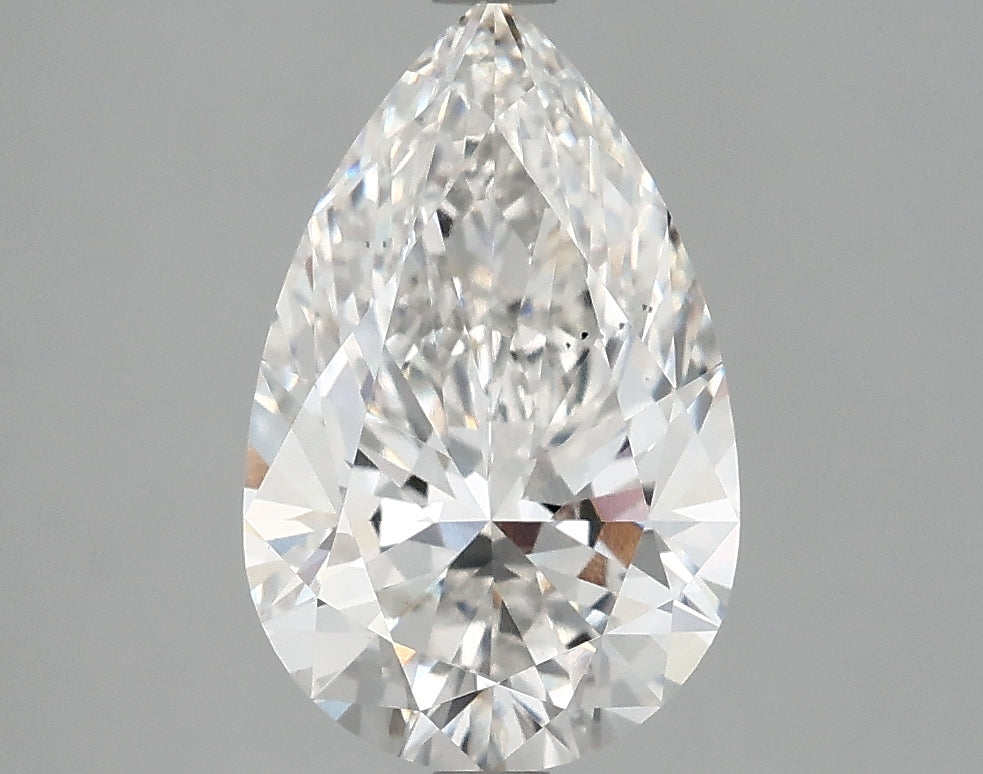 2.56ct Pear F VS2 Lab Grown Diamond
