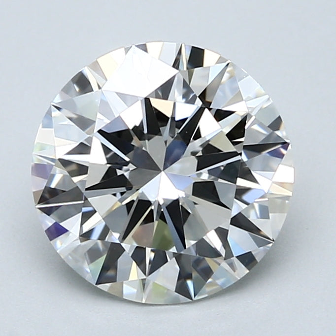 2.72ct Round F VVS2 Natural Diamond