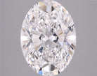 3.74ct Oval F VVS2 Lab Grown Diamond