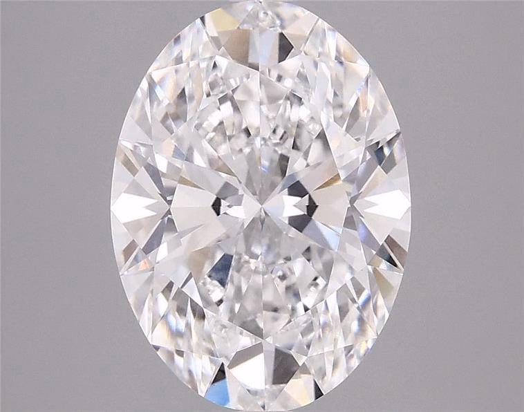 3.74ct Oval F VVS2 Lab Grown Diamond