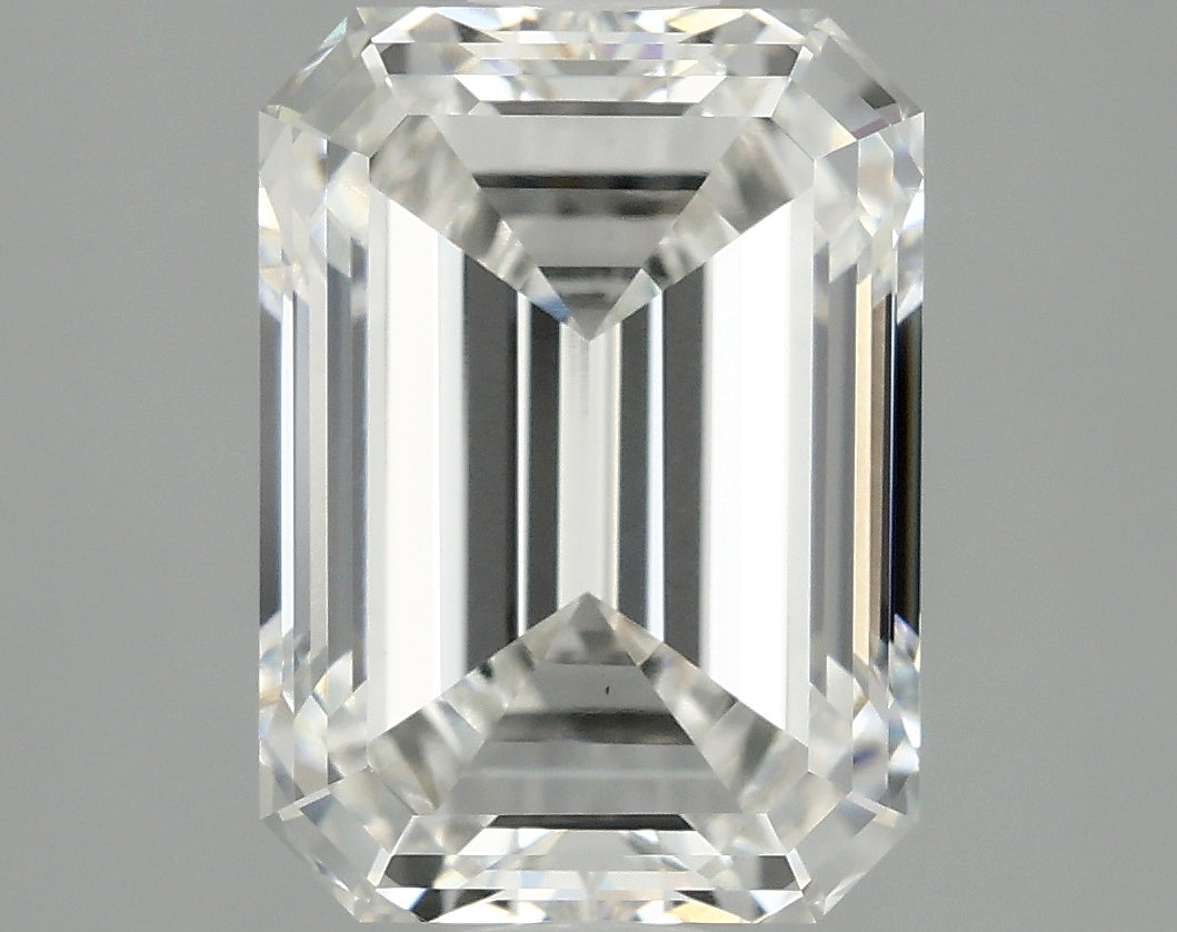 2.5ct Emerald F VS1 Lab Grown Diamond