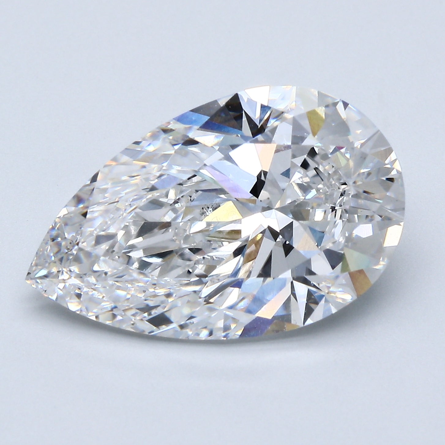 8.1ct Pear E VS1 Lab Grown Diamond