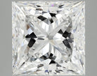 4.1ct Princess D VVS2 Lab Grown Diamond