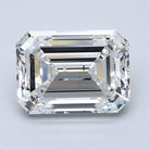 2.5ct Emerald F SI2 Natural Diamond