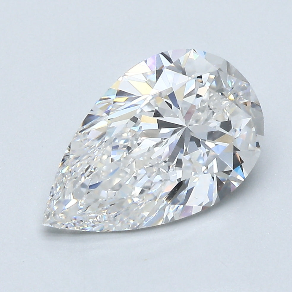 2.51ct Pear F VS1 Natural Diamond