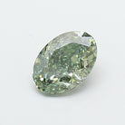1.55ct Oval Green VS1 Lab Grown Diamond