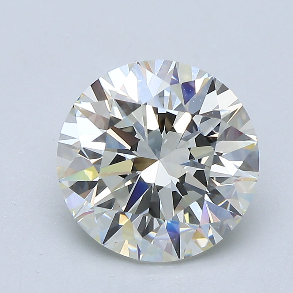 3ct Round J VS1 Natural Diamond