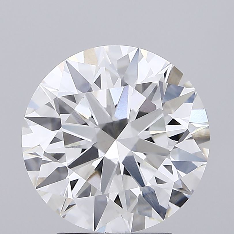 3.21ct Round E VVS2 Lab Grown Diamond