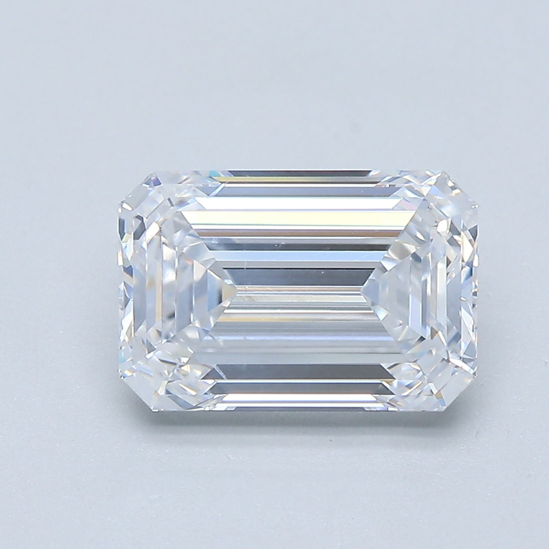 3.02ct Emerald D SI2 Natural Diamond