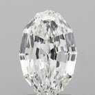 2.01ct Step Oval F VS1 Lab Grown Diamond