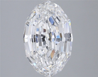 2.85ct Oval Step Cut D VVS2 Lab Grown Diamond