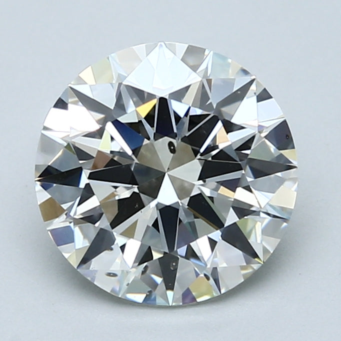 2.66ct Round H SI1 Natural Diamond