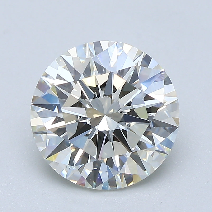 2.51ct Round J VS2 Natural Diamond