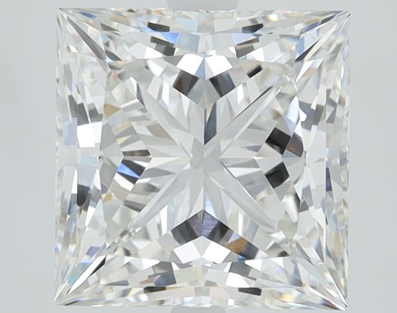 3.09ct Princess E VVS2 Lab Grown Diamond