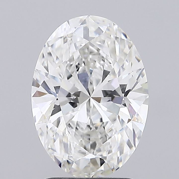 2.4ct Oval F VVS2 Lab Grown Diamond