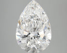 4.1ct Pear D VVS2 Lab Grown Diamond