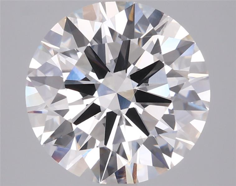 3.96ct Round F VVS1 Lab Grown Diamond