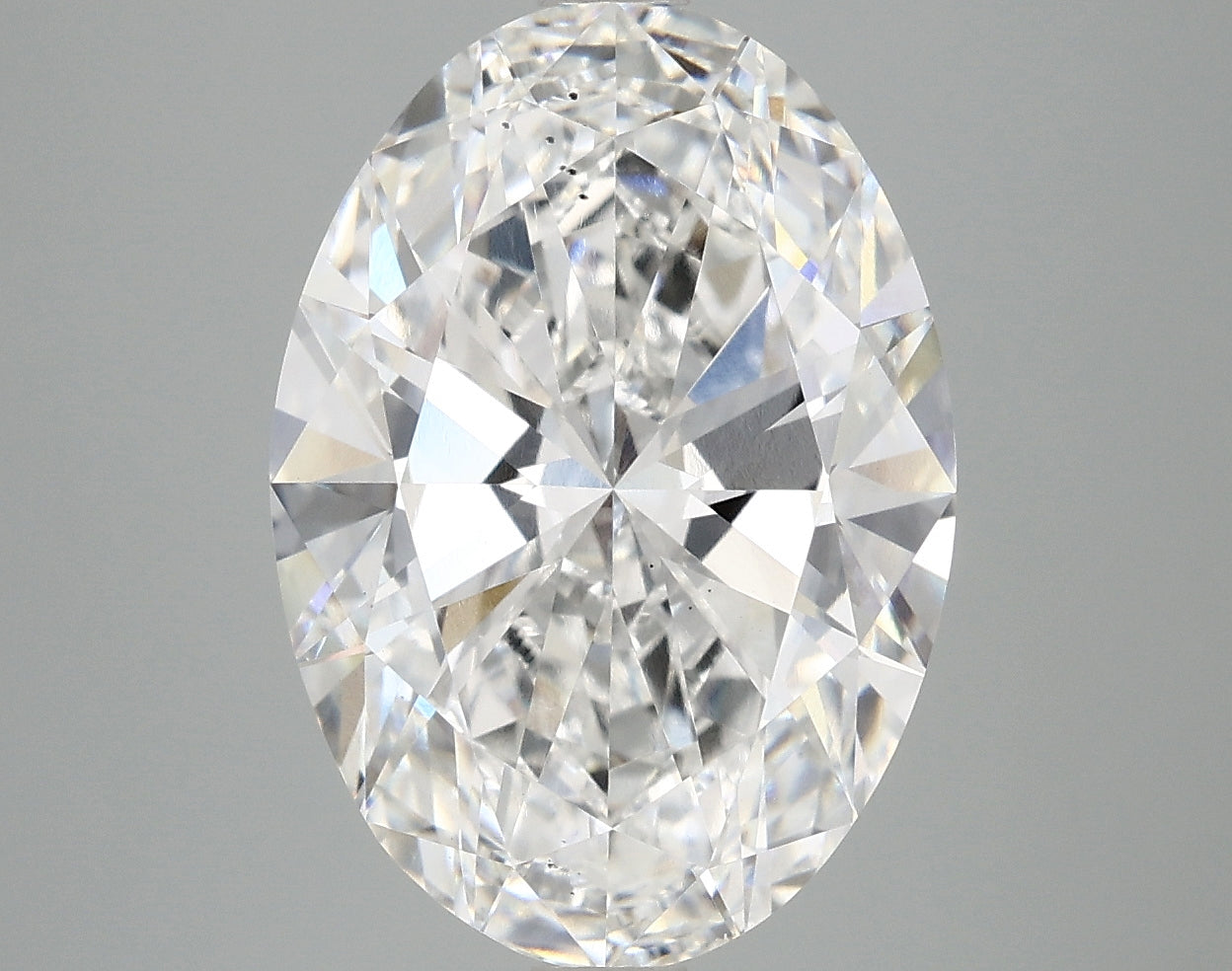 5.7ct Oval D VS2 Lab Grown Diamond