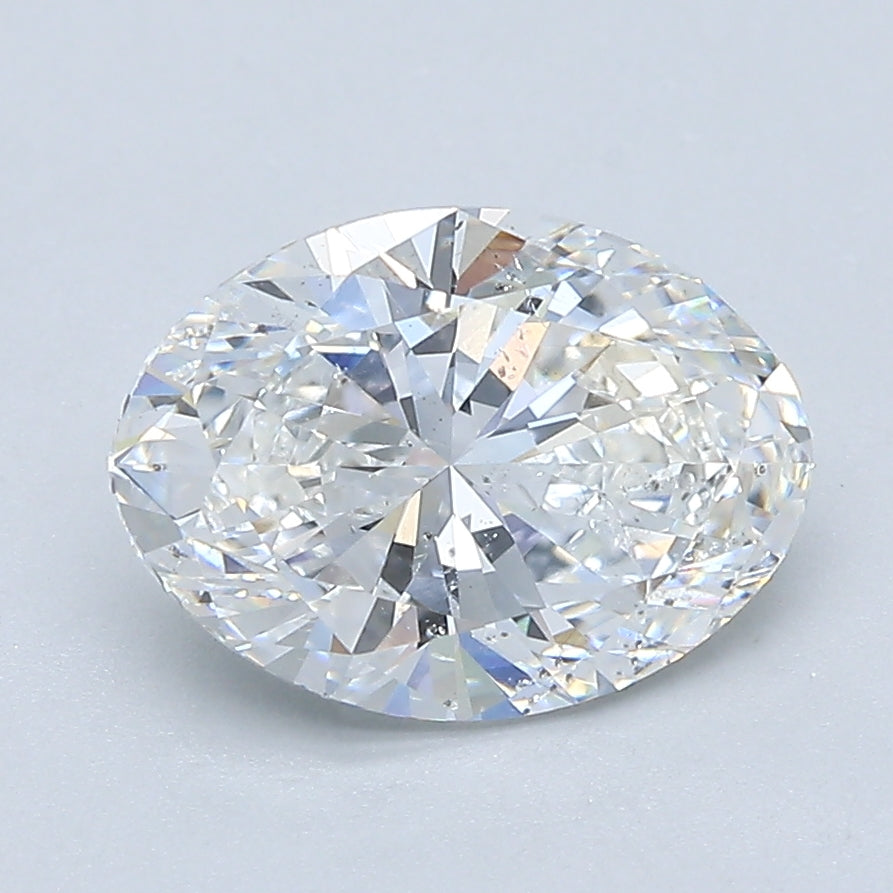 2.01ct Oval E SI2 Natural Diamond