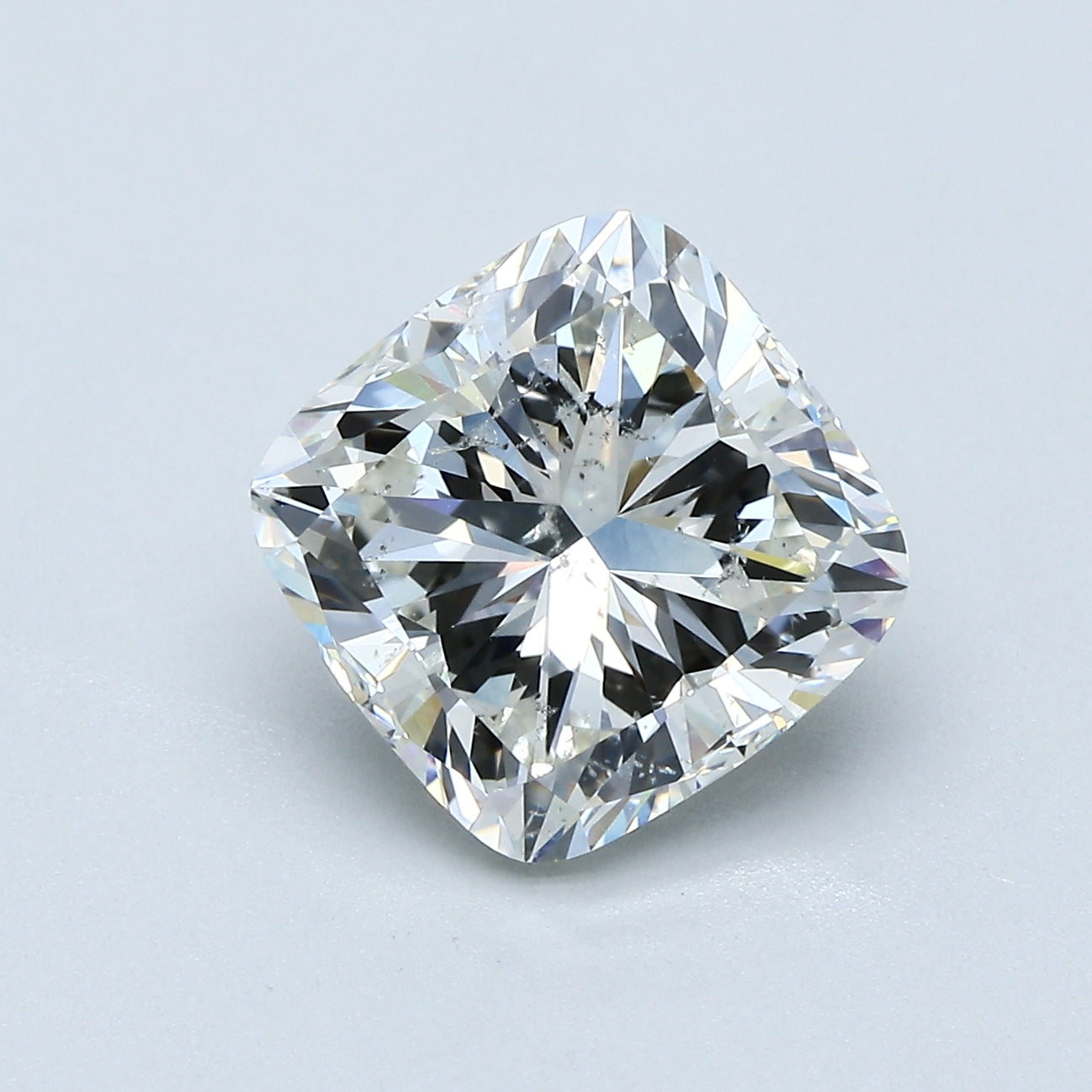 4.05ct Cushion J SI2 Natural Diamond