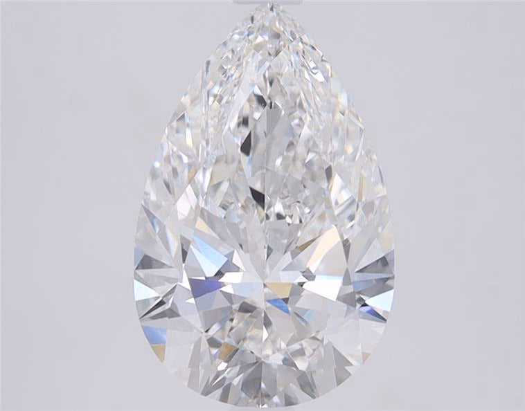 3.26ct Pear D IF Lab Grown Diamond