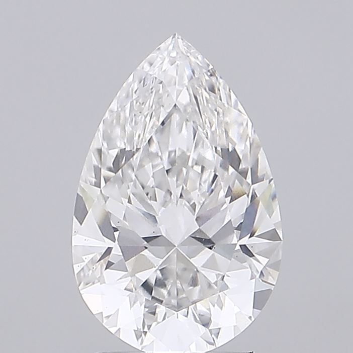2.08ct Pear F VS2 Lab Grown Diamond