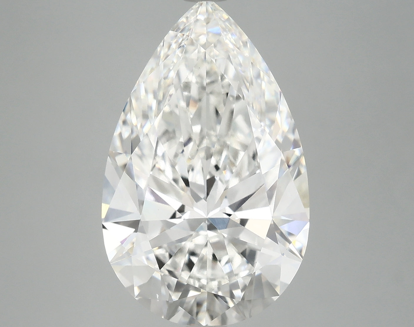 6.4ct Pear F VS1 Lab Grown Diamond