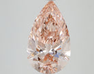 4.08ct Pear Brownish Pink VS1 Lab Grown Diamond