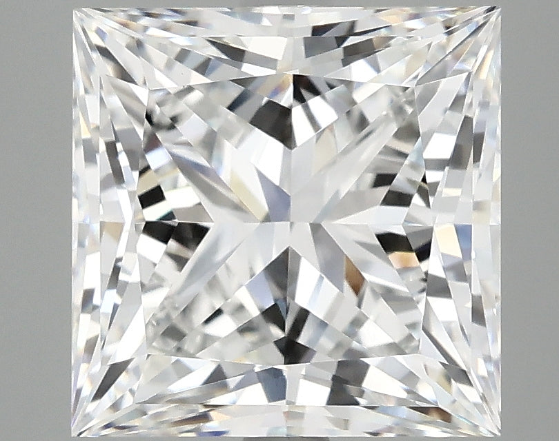 4.89ct Princess F VVS2 Lab Grown Diamond