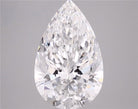 3.88ct Pear F VVS2 Lab Grown Diamond