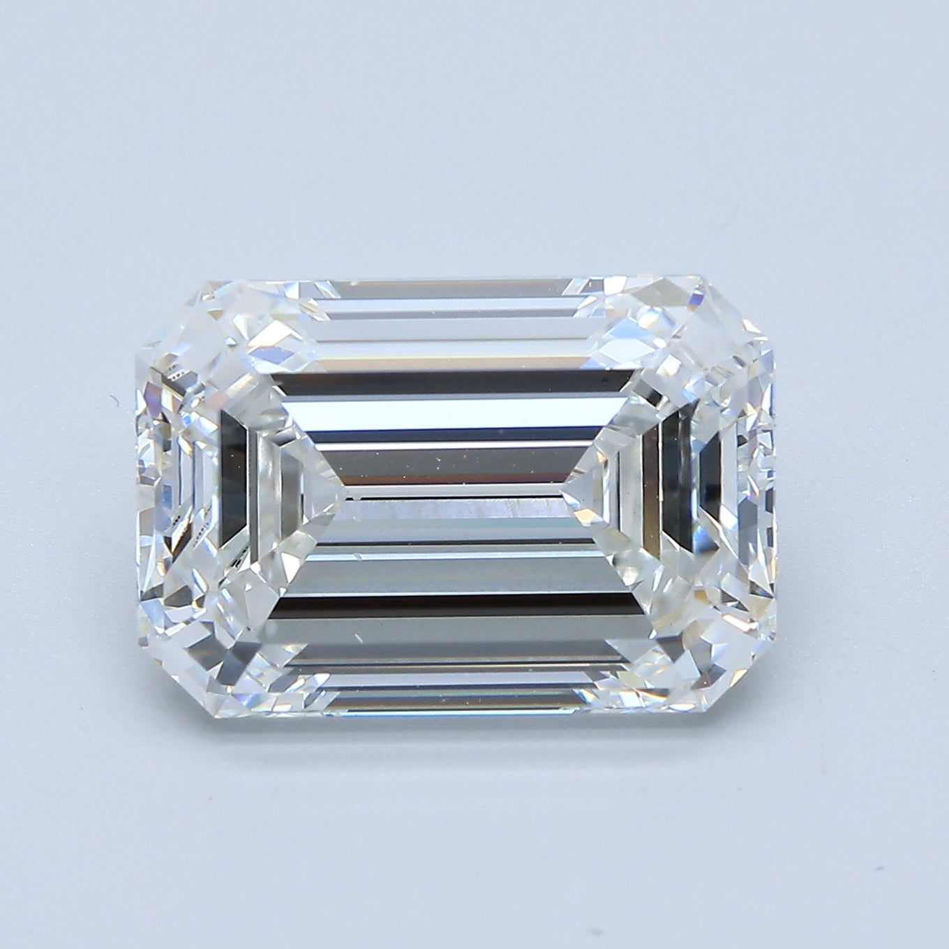 6.47ct Emerald F VS2 Lab Grown Diamond