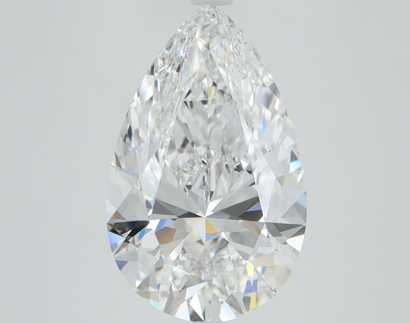 5.08ct Pear E VVS1 Lab Grown Diamond