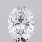2.74ct Oval F VVS2 Lab Grown Diamond