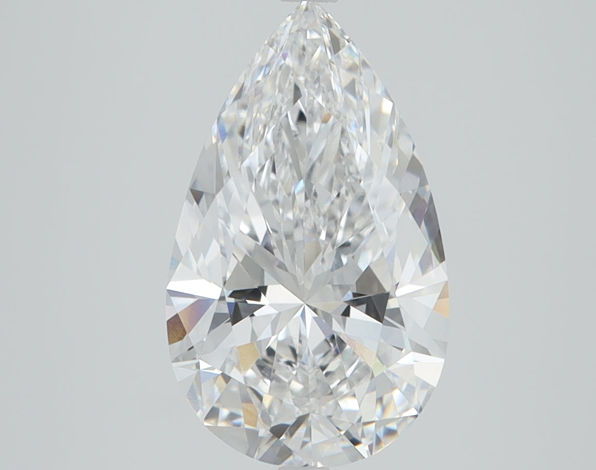 2.7ct Pear D VVS1 Lab Grown Diamond