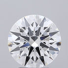 3.44ct Round F VS2 Lab Grown Diamond