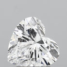 2.04ct Heart D VVS2 Lab Grown Diamond
