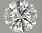 3.43ct Round F VS2 Lab Grown Diamond