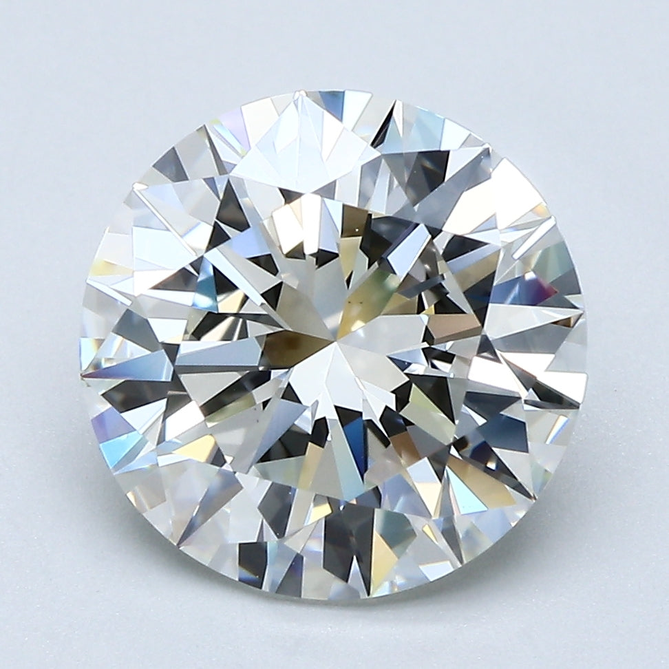 4.01ct Round J VS1 Natural Diamond