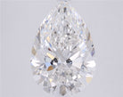3.8ct Pear E VVS2 Lab Grown Diamond