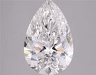 8.14ct Pear E VVS2 Lab Grown Diamond