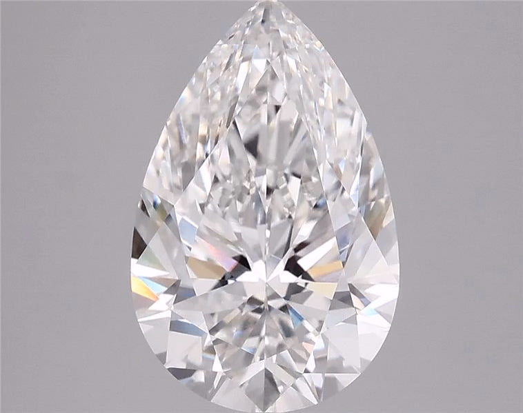 8.14ct Pear E VVS2 Lab Grown Diamond