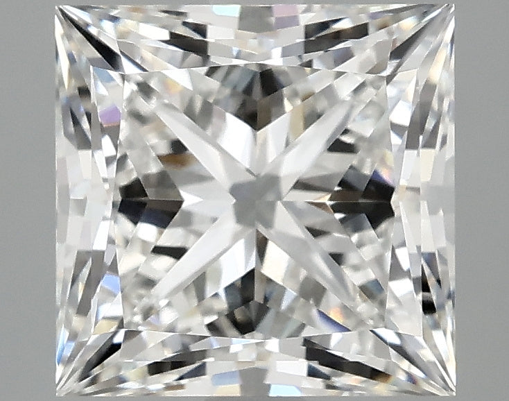 3.85ct Princess F VVS2 Lab Grown Diamond