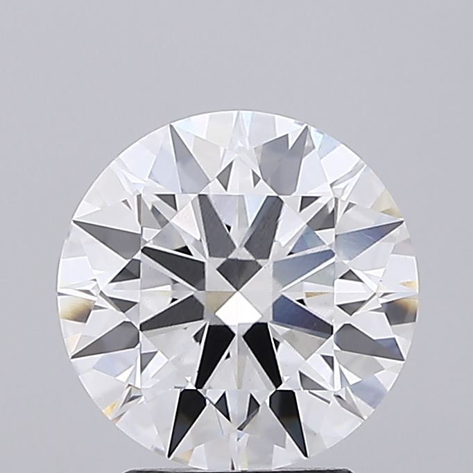 2.83ct Round F VVS2 Lab Grown Diamond